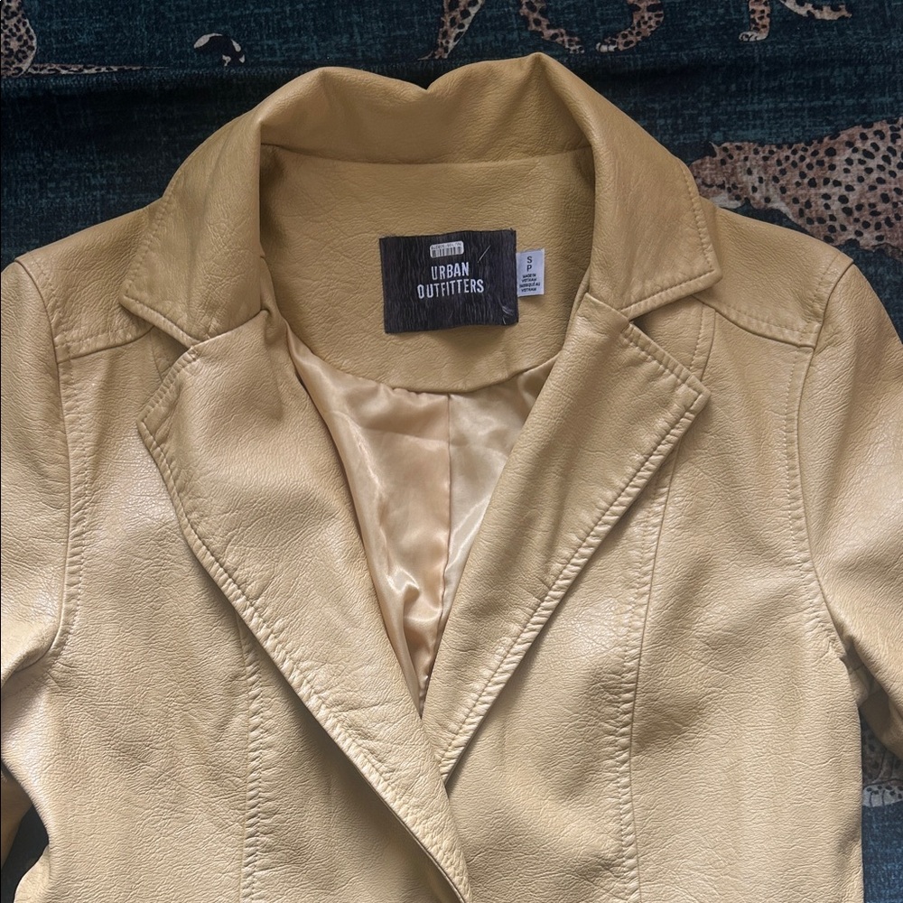 Urban Outfitters Cream Trench Coat